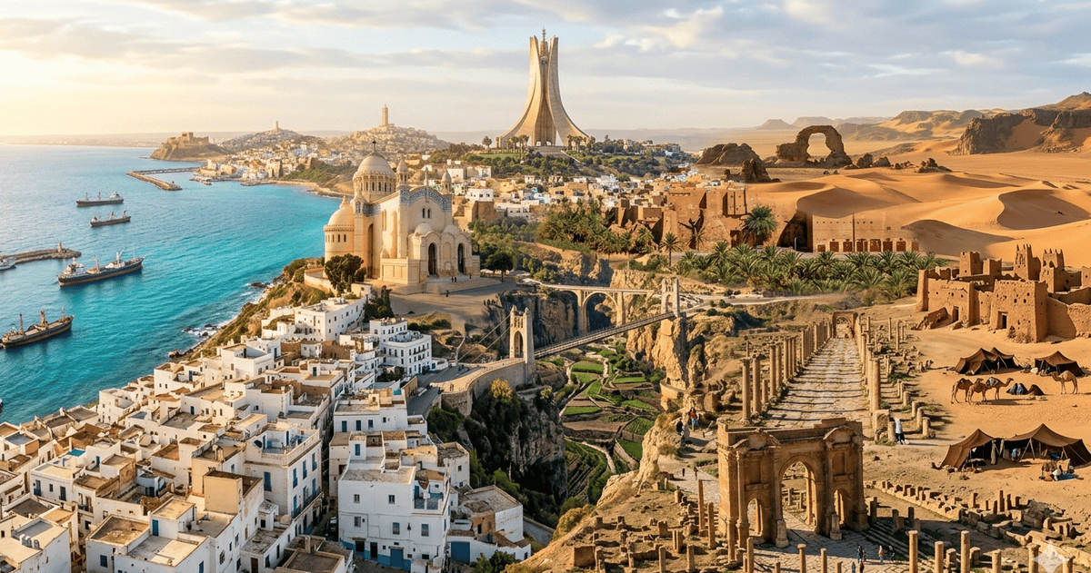 Algeria touristic sites